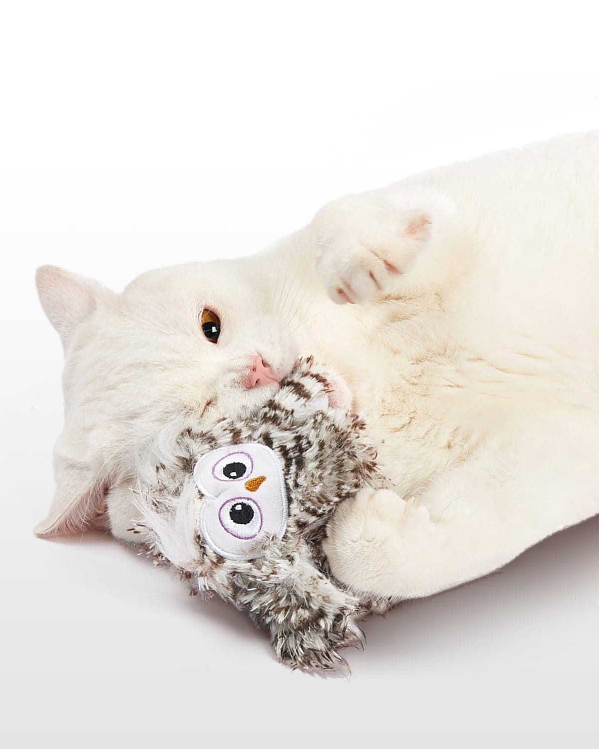Uah Pet Crazy Swinging Owl Cat Toy