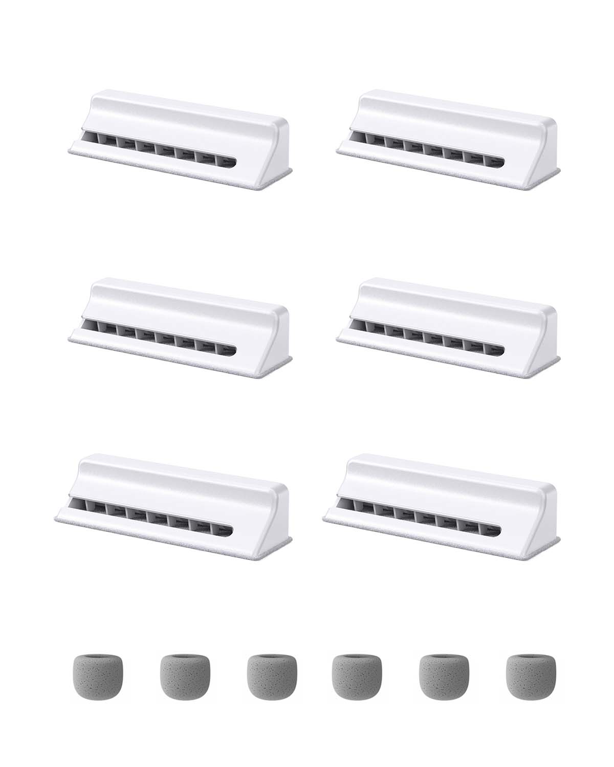 Uah Pet 6pcs Replacement Filter for ZERO Stainless Steel Cat Water Fountain