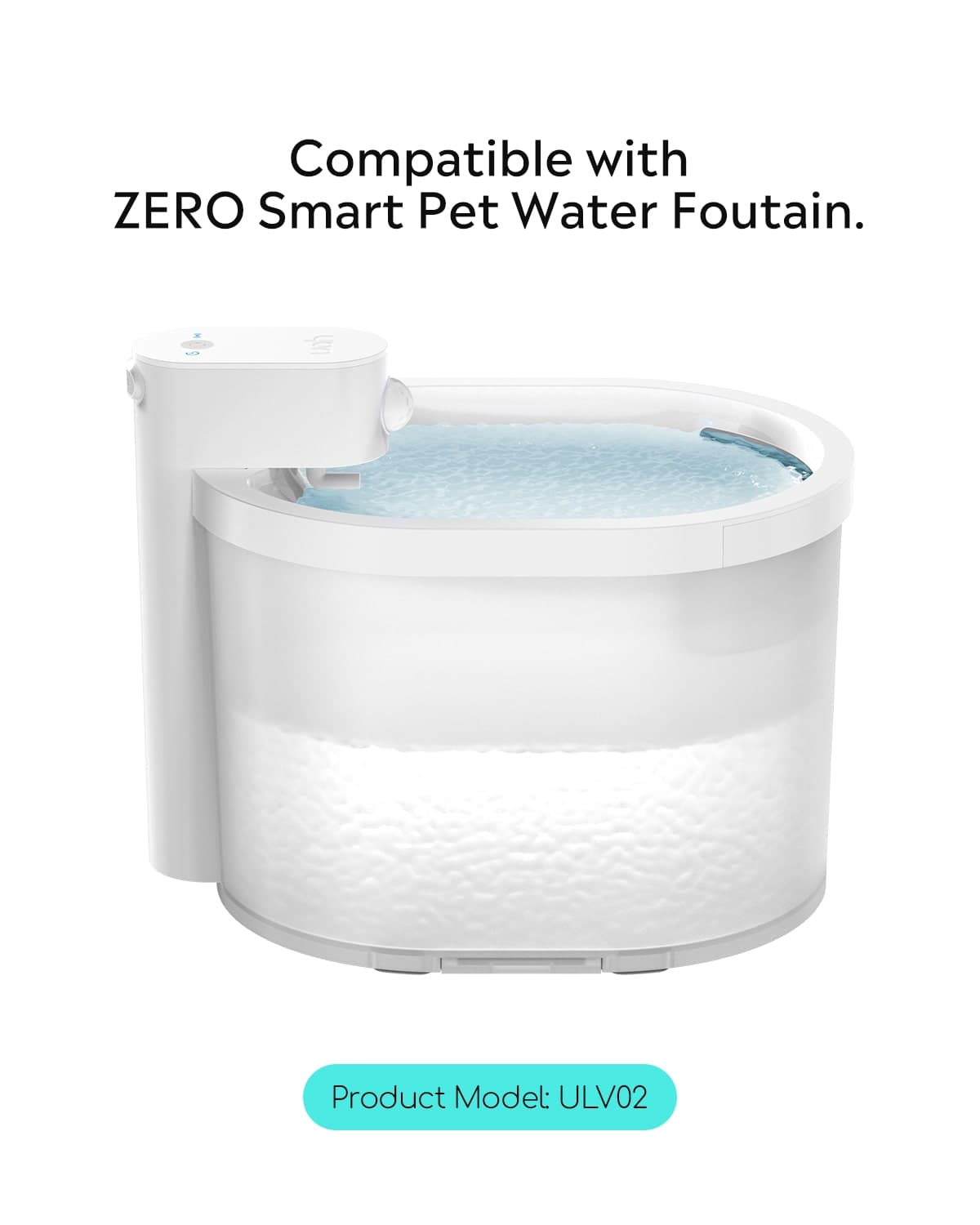 Replacement filter for UAHPET ZERO wireless cat water fountain