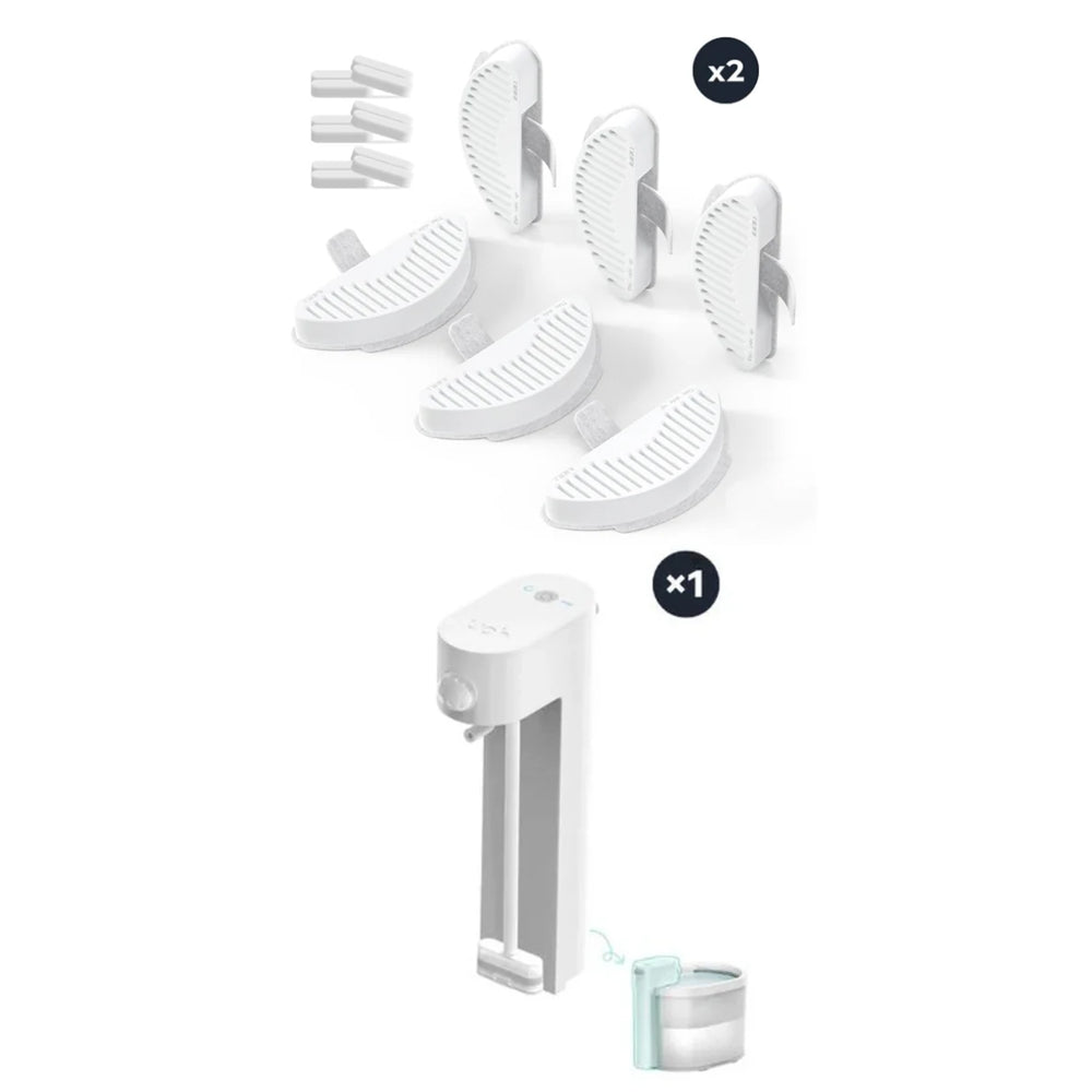 Twelve replacement filters and one pump for UAHPET ZERO Cat Water Fountain