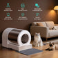 [🔥Preorder]UAHPET Stainless Steel Self-Cleaning Cat Litter Box
