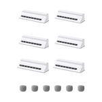 UAHPET 6pcs Replacement Filter for Stainless Steel Cat Water Fountain
