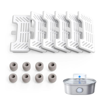 UAHPET Original Replacement Filters for Stainless Steel Fountain Pro
