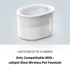 6pcs Replacement Magnetic Filters for GLOW Wireless Pet Fountain