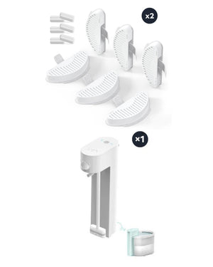 12pcs Replacement Filters and 1 * Pump for ZERO Cat Water Fountain