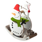 Cat Tower - Swinging Snowman Style