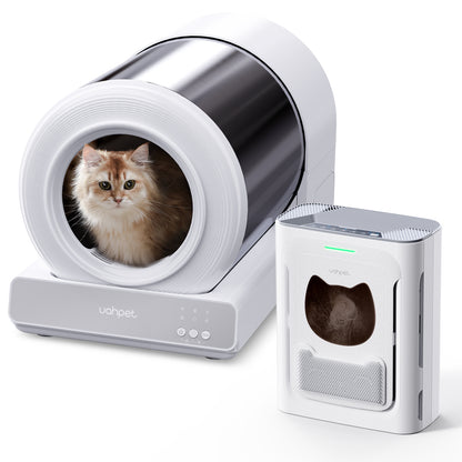 【Bundles Deal】Uahpet Air Purifier Slim & Cat Litter Box