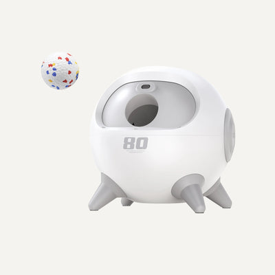 UAHPET iRetriever Automatic Dog Ball Launcher with 4 Balls