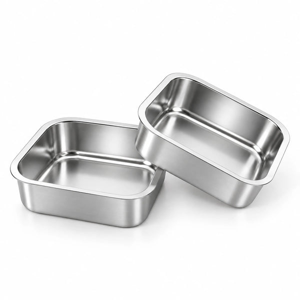 UAHPET replacement stainless steel bowls for Fresh Food Pet Feeder
