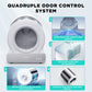 [🔥Preorder]UAHPET Stainless Steel Self-Cleaning Cat Litter Box