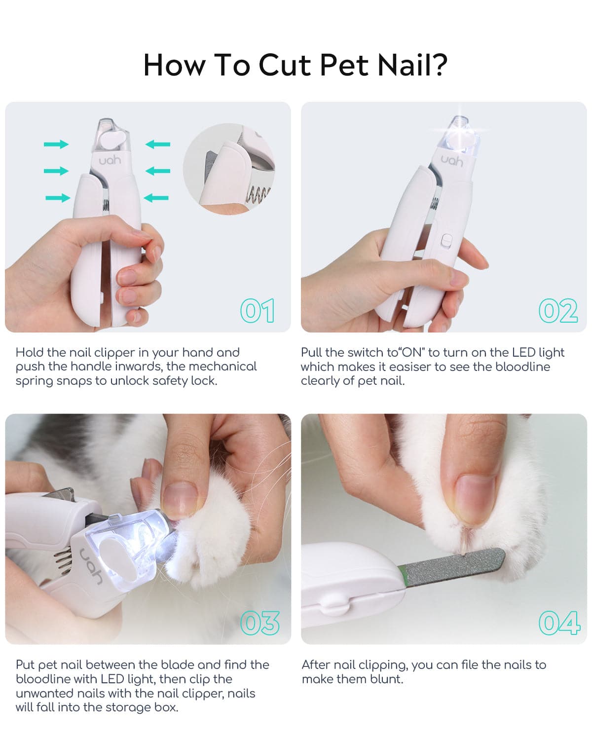 how to cut cat's nails