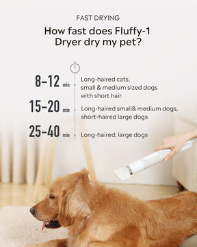 fast dryting for different pets