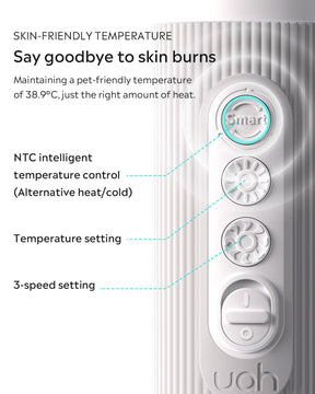 NTC smart temperature control of  Fluffy-1 dryer